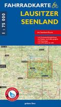 Fahrradkarte Lausitzer Seenland