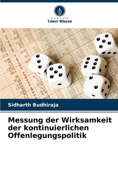 Messung der Wirksamkeit der kontinuierlichen Offenlegungspolitik