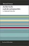 Auf der Suche nach der verlorenen Zeit. Band 4 von Marcel Proust | Ebook