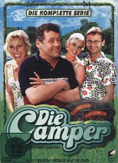 Die Camper - Die Komplette Serie, 18 DVDs