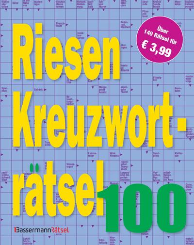 Riesen-Kreuzworträtsel 100 (5 Exemplare à 3,99 EUR)