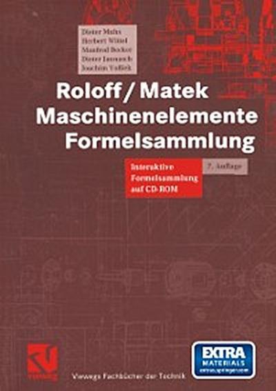 Roloff/Matek Maschinenelemente Formelsammlung