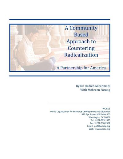 A Community Based Approach to Countering Radicalization