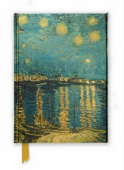 Vincent Van Gogh: Starry Night Over the Rhône (Foiled Journal)