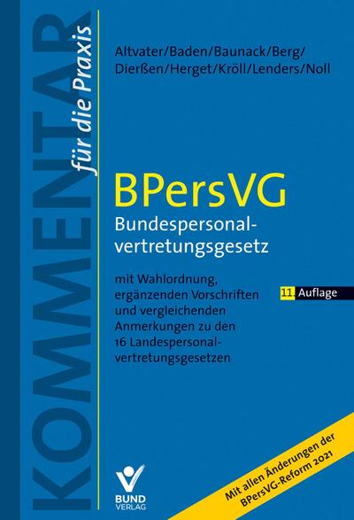 BPersVG - Bundespersonalvertretungsgesetz