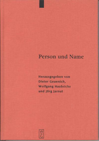 Person und Name