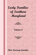 Early Families of Southern Maryland