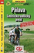 Pálava, Lednicko-valtický areál / Pollauer Berge, Kulturlandschaft Lednice-Valtice (Radkarte 1:60.000) (SHOCart Radkarte 1:60.000 Tschechien, Band 168)