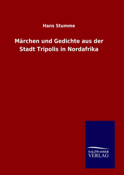 Märchen und Gedichte aus der Stadt Tripolis in Nordafrika
