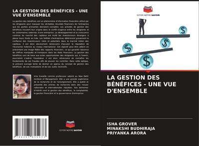 LA GESTION DES BÉNÉFICES - UNE VUE D’ENSEMBLE