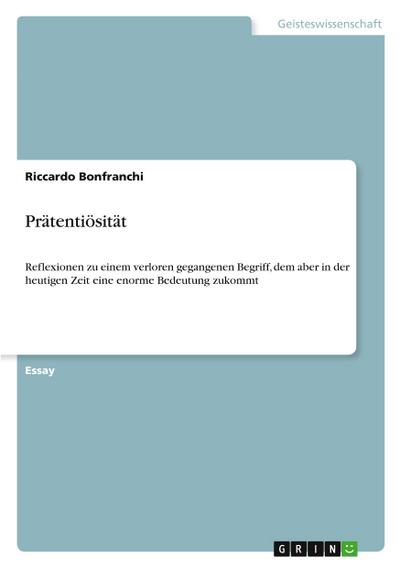 Prätentiösität