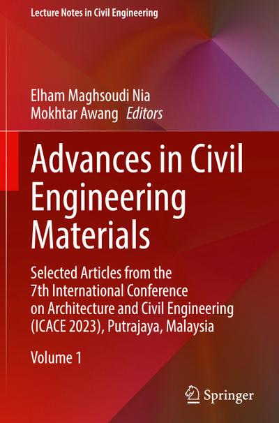 Advances in Civil Engineering Materials