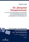 Die überquotale Teilungsanordnung
