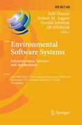 Environmental Software Systems. Infrastructures, S