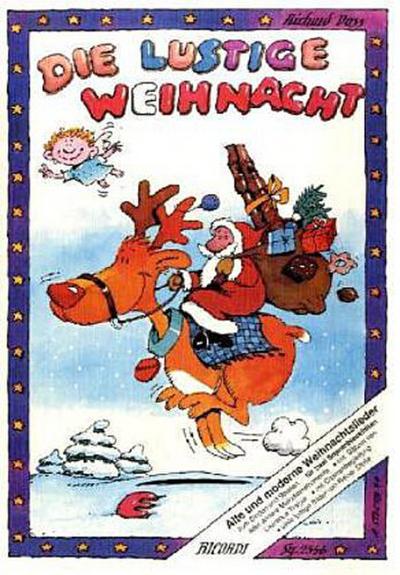 Die lustige Weihnacht, für 2 Sopranblockflöten m. Gitarrenbegleitung