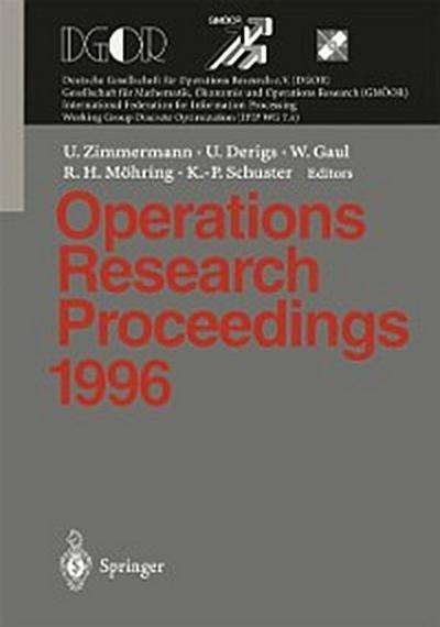 Operations Research Proceedings 1996