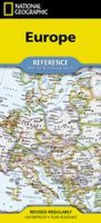 Europe Reference Map (folded)