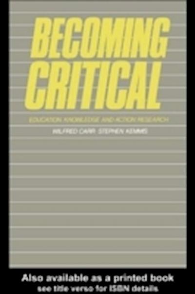 Becoming Critical
