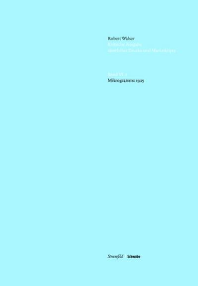 Mikrogramme 1925 (I)