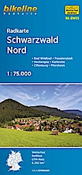 Radkarte Schwarzwald Nord