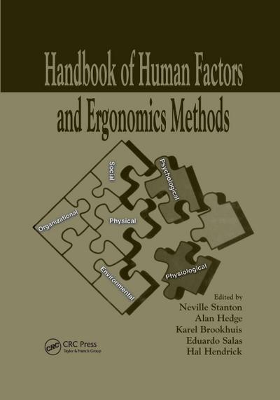 Handbook of Human Factors and Ergonomics Methods
