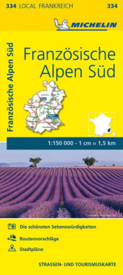 Michelin Karte Französische Alpen Süd