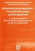Informationsmanagement Herausforderungen und Perspektiven