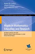 Maple in Mathematics Education and Research