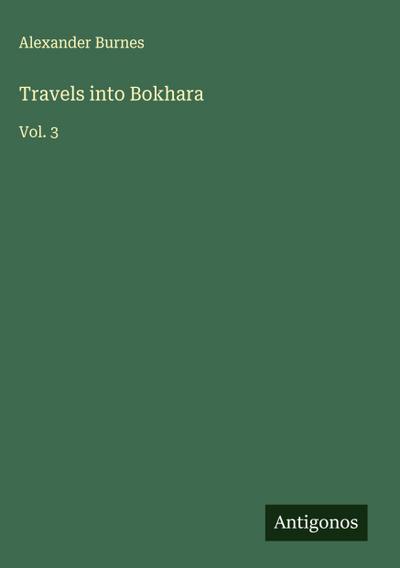 Travels into Bokhara