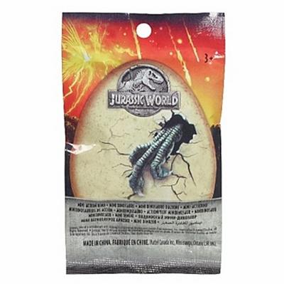 Mattel FML69 - Jurassic World Mini Action Dinos Blindpack, sortiert
