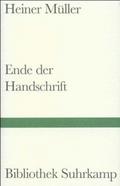 Ende der Handschrift