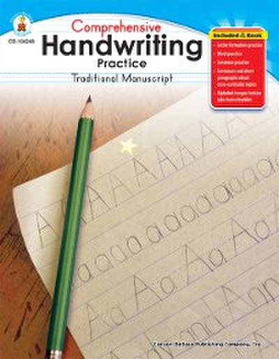 Comprehensive Handwriting Practice: Traditional Manuscript, Grades K - 1