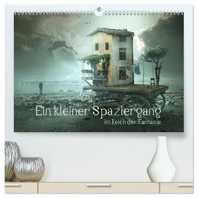 Ein kleiner Spaziergang im Reich der Fantasie (hochwertiger Premium Wandkalender 2025 DIN A2 quer), Kunstdruck in Hochglanz