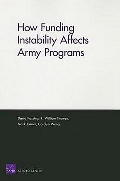How Funding Instability Affects Army Programs