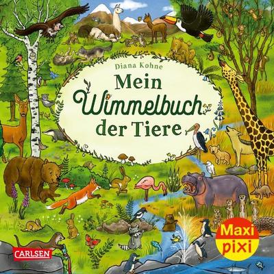 Mein Wimmelbuch der Tiere