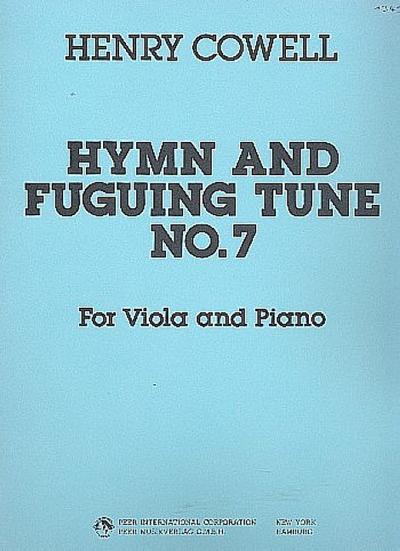 Hymn And Fuguing Tune no.7for viola and piano