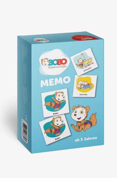Bobo Siebenschläfer Memo (Kinderspiel)