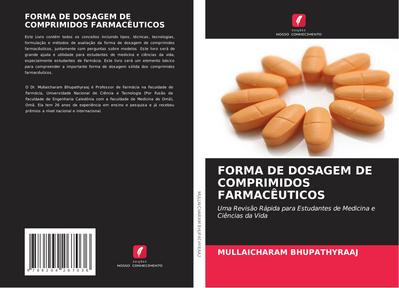 FORMA DE DOSAGEM DE COMPRIMIDOS FARMACÊUTICOS