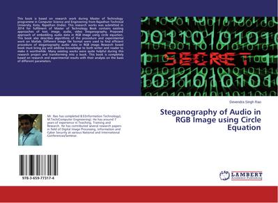 Steganography of Audio in RGB Image using Circle Equation