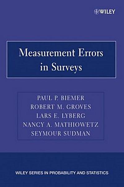 Measurement Errors in Surveys