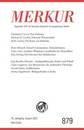 MERKUR Gegründet 1947 als Deutsche Zeitschrift für europäisches Denken - 8/2022