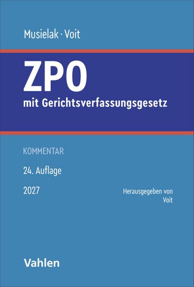 Zivilprozessordnung. ZPO