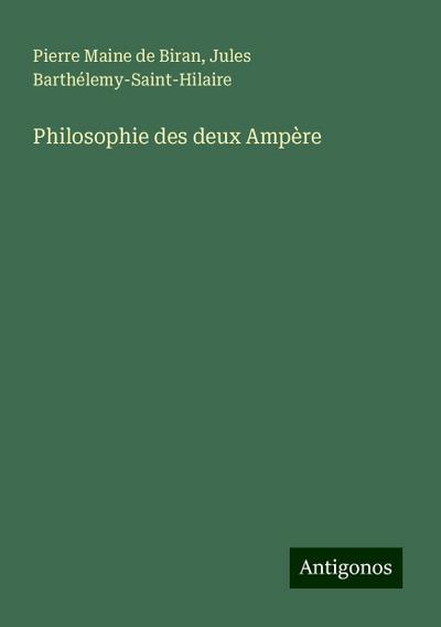 Philosophie des deux Ampère