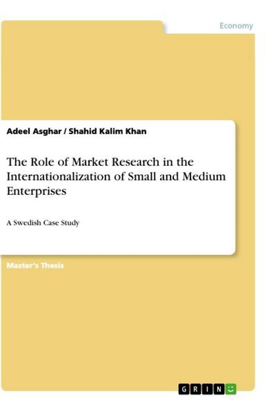 The Role of Market Research in the Internationalization of Small and Medium Enterprises