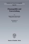 Finanzpolitik und Umverteilung