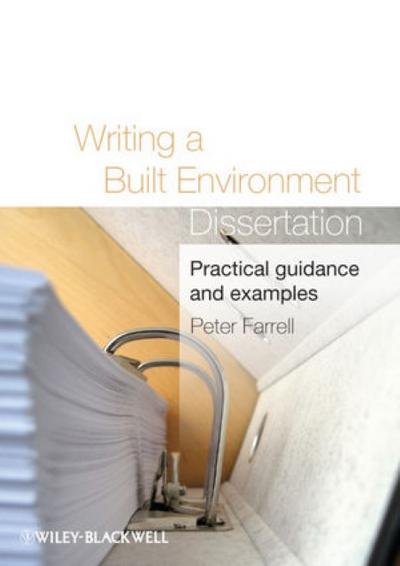 Writing a Built Environment Dissertation