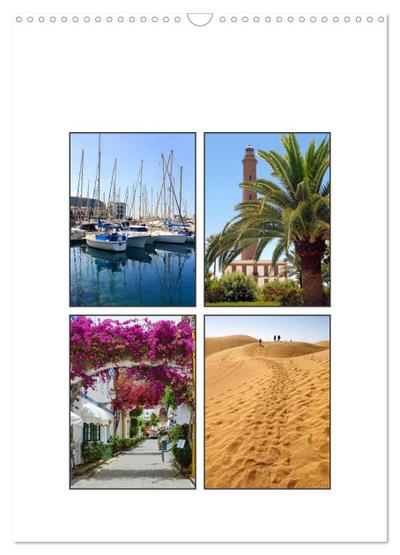 Gran Canaria - Holiday island for sun lovers (Wall Calendar 2026 DIN A3 portrait), CALVENDO 12 Month Wall Calendar