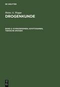 Gymnospermen, Kryptogamen, Tierische Drogen