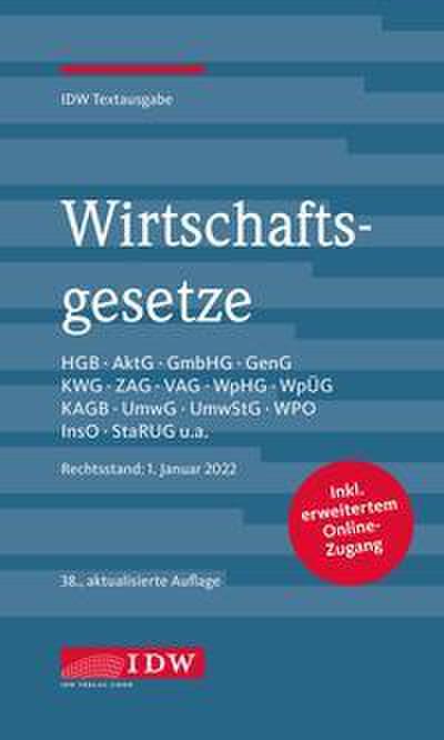 Wirtschaftsgesetze 2022