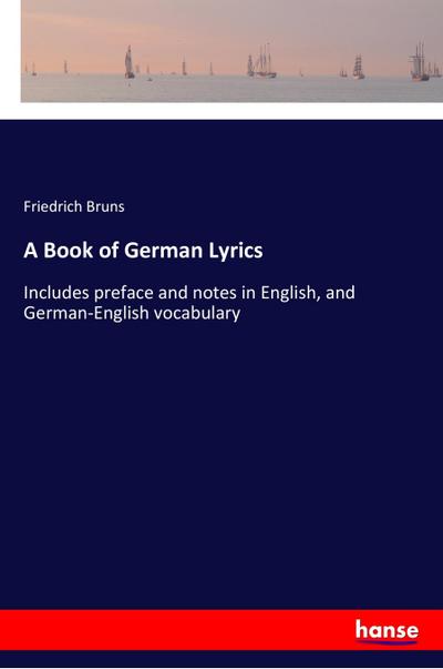 A Book of German Lyrics